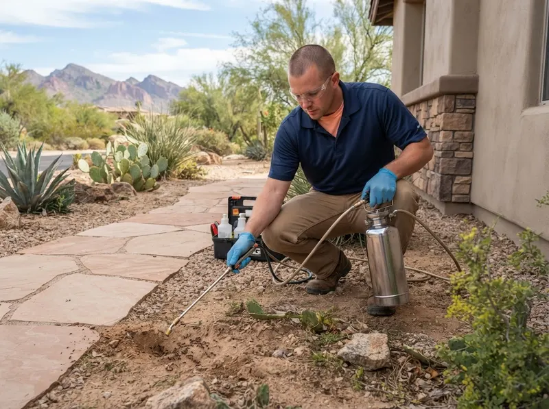 Desert Ant Colony Elimination in Scottsdale, AZ